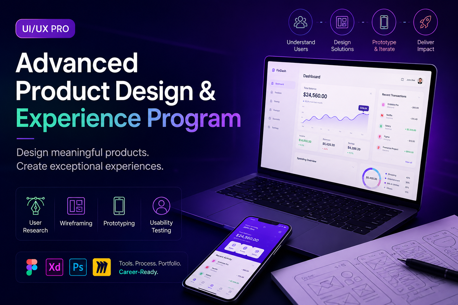UI/UX PRO – ADVANCED PRODUCT DESIGN & EXPERIENCE PROGRAM