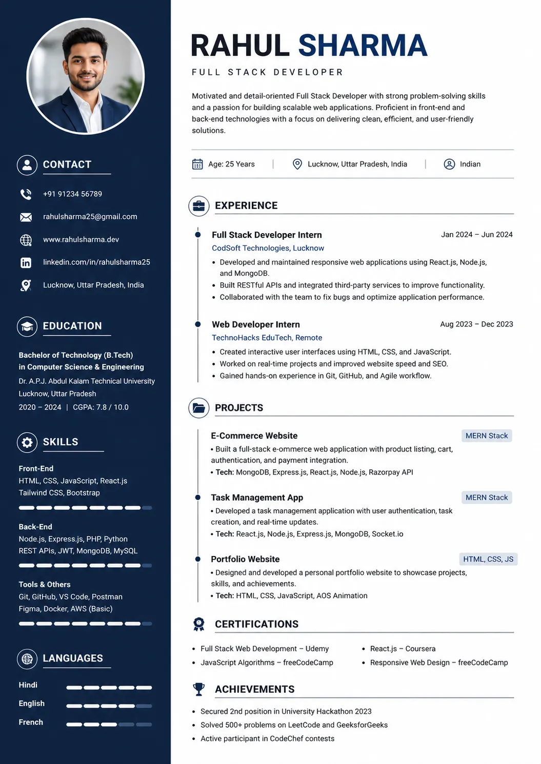 Professional Resume Design Collection